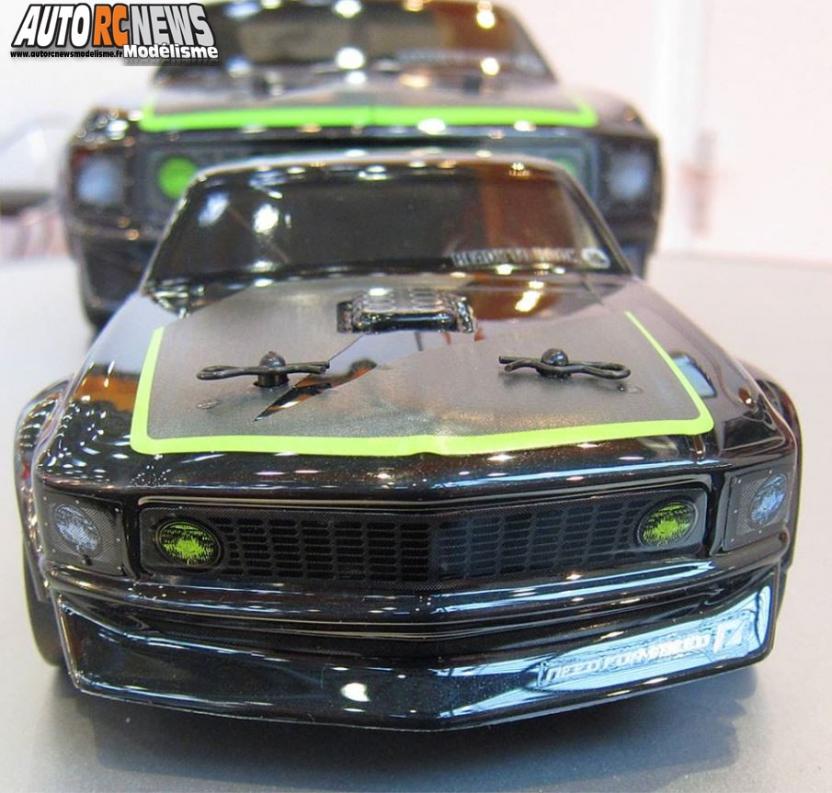 HPI Vaughn Gittin JR'S 1969 Ford Mustang RTR-X Micro RS4