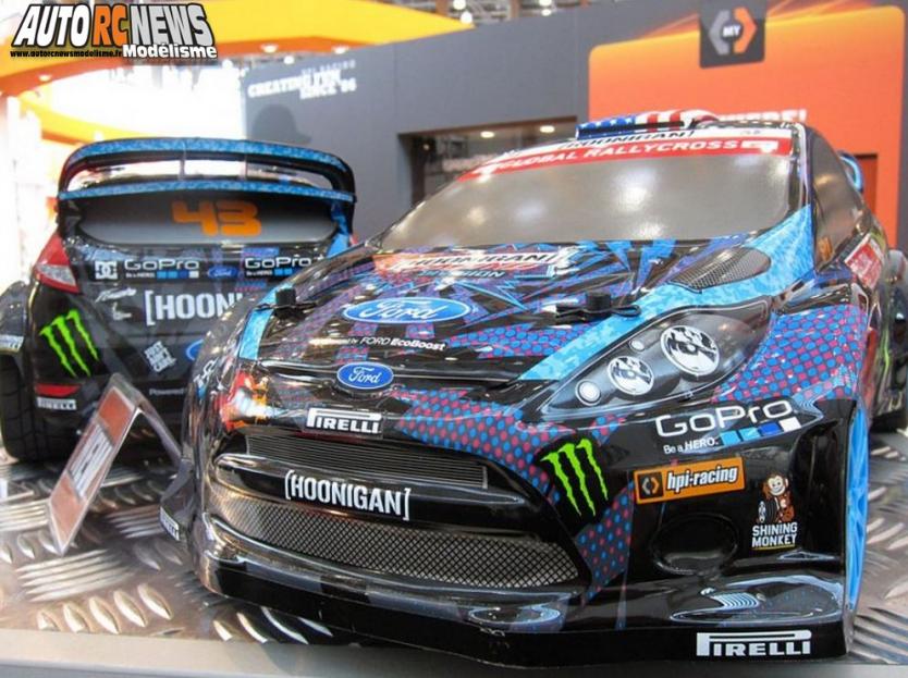 HPI WR8 Nitro and Flux Ford Fiesta H.F.H.V