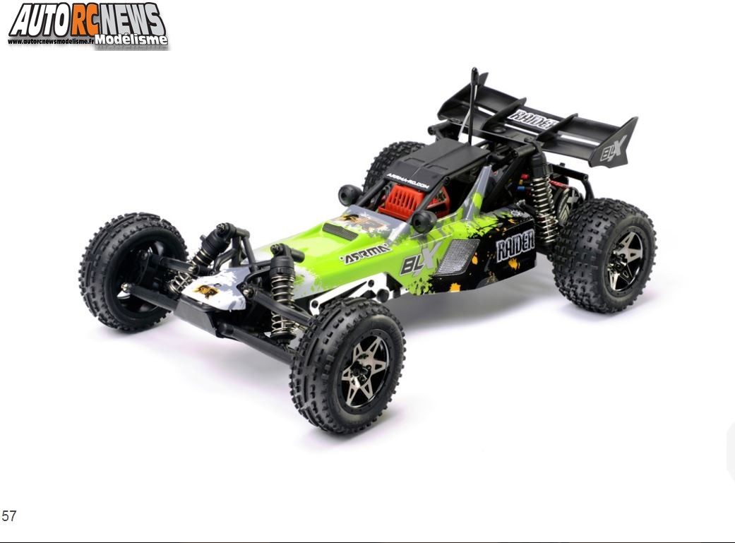 Arrma Raider BLX #AR102557 & #AR102558 Arrma Raider BLX #AR102557 & #AR102558