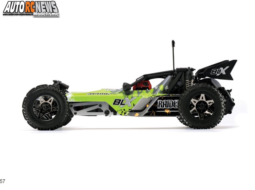 Arrma Raider BLX #AR102557 & #AR102558