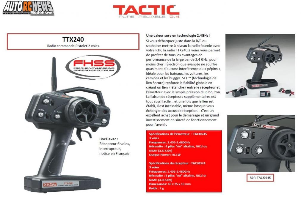 Tactic TTX 240 #TACJ0245. nouvel émetteur à volant en 2.4 Ghz de chez Hobbico distribué par Revell. Tactic TTX 240 #TACJ0245. nouvel émetteur à volant en 2.4 Ghz de chez Hobbico distribué par Revell.