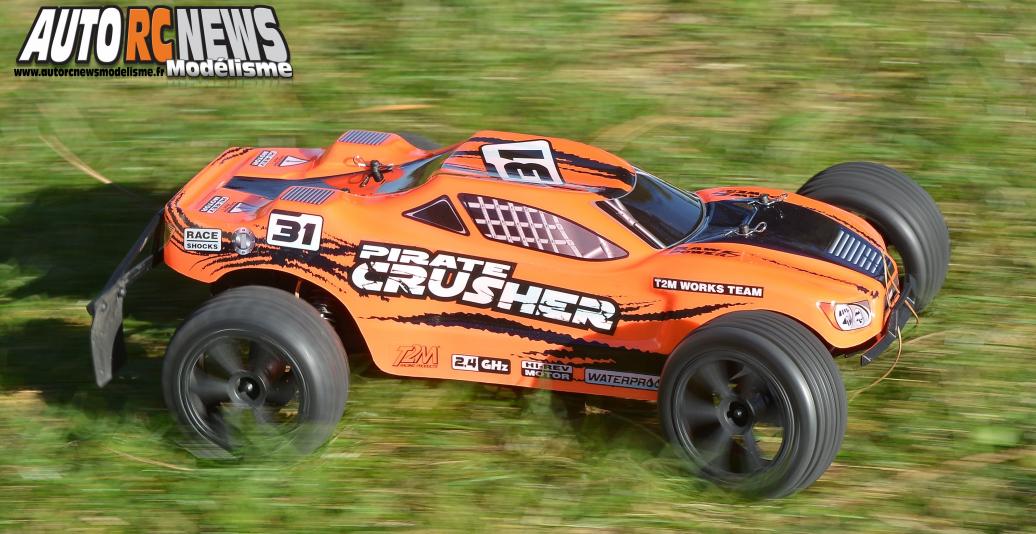 Le Pirate Crusher de chez T2M revient dans une version brushless encore plus puissante référence T4914. Le Pirate Crusher de chez T2M revient dans une version brushless encore plus puissante référence T4914.