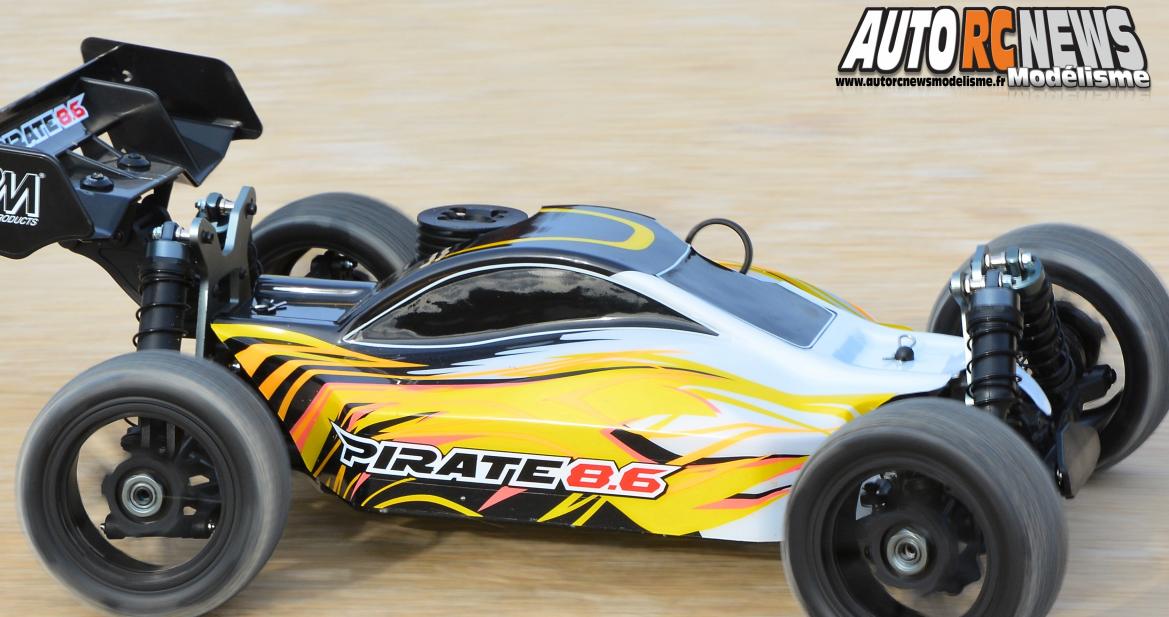 test t2m pirate 8.6 rtr réf : t4791l test t2m pirate 8.6 rtr réf : t4791l