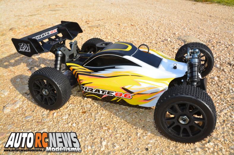 test t2m pirate 8.6 rtr réf : t4791l