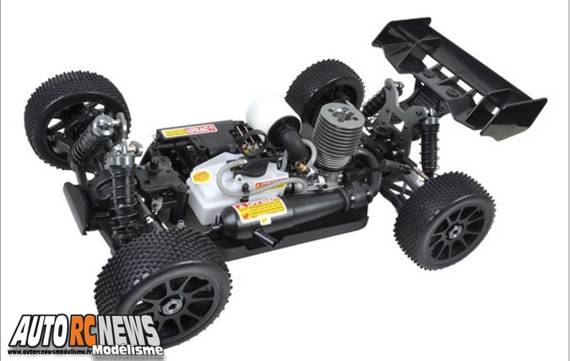 Pirate 8.6 RTR réf T4791L. voiture radiocommandée T2Mà l'échelle 1/8ème.