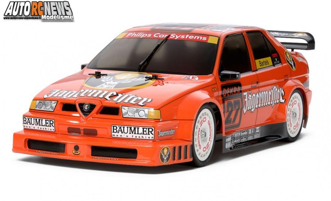 Tamiya Alfa Romeo 155 V6 TI Jagermeister réf : 58585