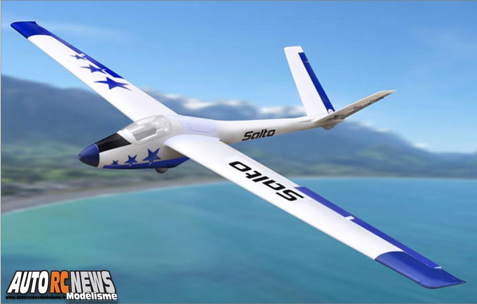 motoplaneur de marque T2M Salto ARF réf :T4510 motoplaneur de marque T2M Salto ARF réf :T4510