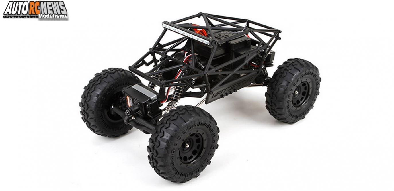 Vaterra Slickrock ref : VTR01003. voiture radiocommandée électrique à l'échelle 1/18ème de marque vaterra rc pour le modelisme rc.