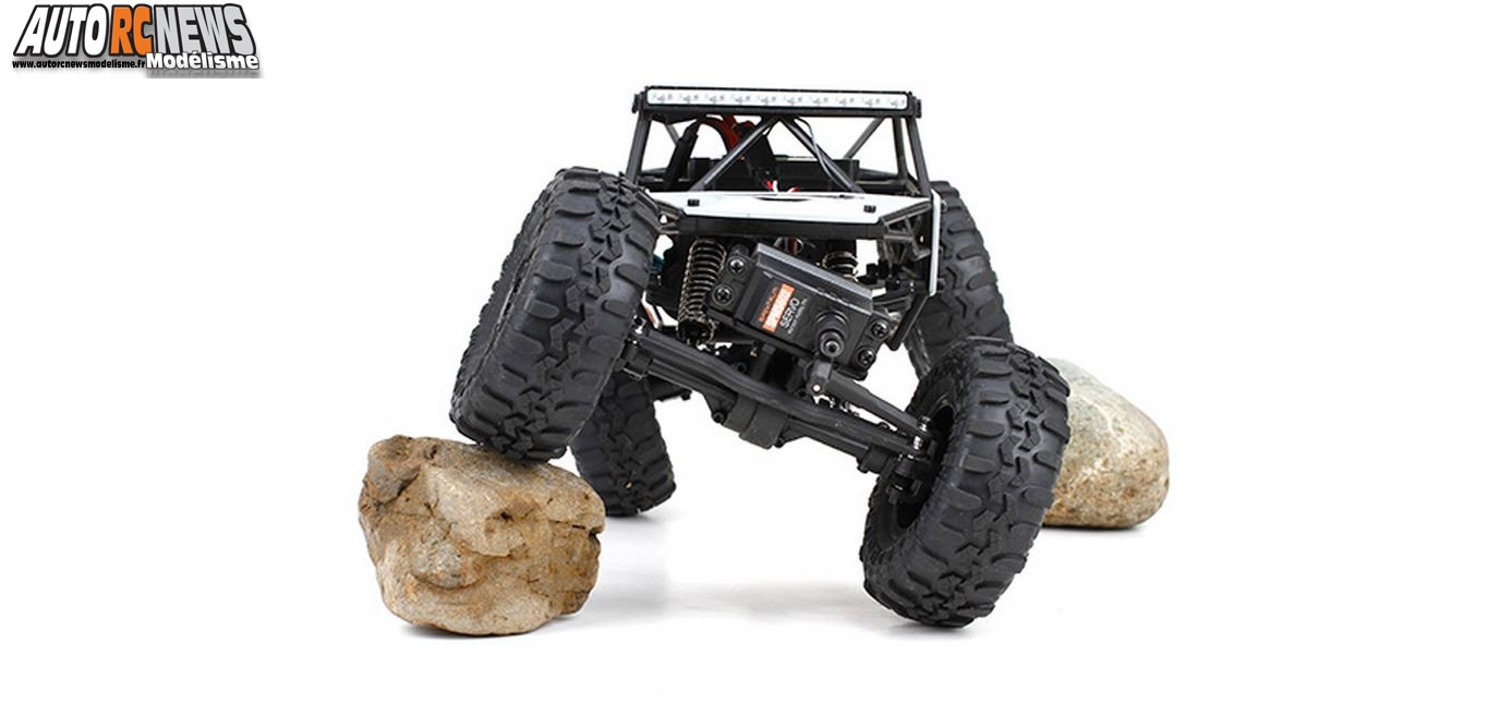 Vaterra Slickrock ref : VTR01003. voiture radiocommandée électrique à l'échelle 1/18ème de marque vaterra rc pour le modelisme rc.
