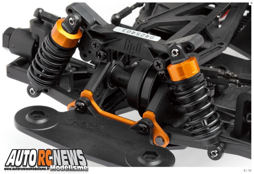 HPI Sprint 2 Drift Nissan 350Z, référence 106154. voiture radiocommandée électrique de marque hpi. modélisme auto R/C.