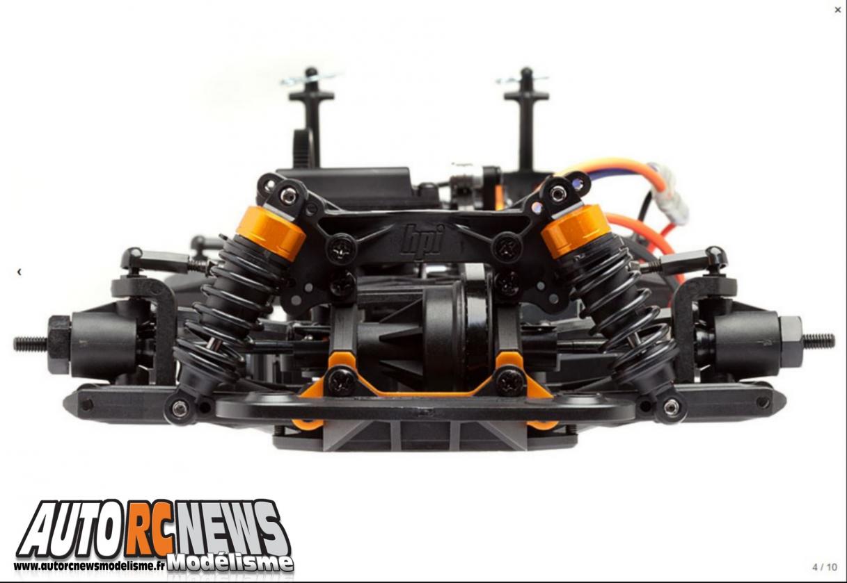 HPI Sprint 2 Sport Nissan GT-R (R35), référence 106130. voiture radiocommandée électrique de marque hpi. modélisme auto R/C.