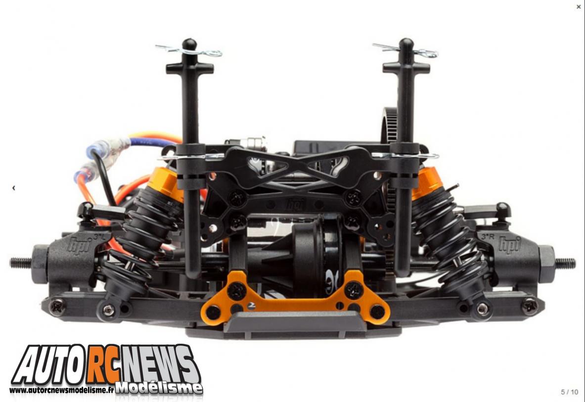 HPI Sprint 2 Sport Nissan GT-R (R35), référence 106130. voiture radiocommandée électrique de marque hpi. modélisme auto R/C.