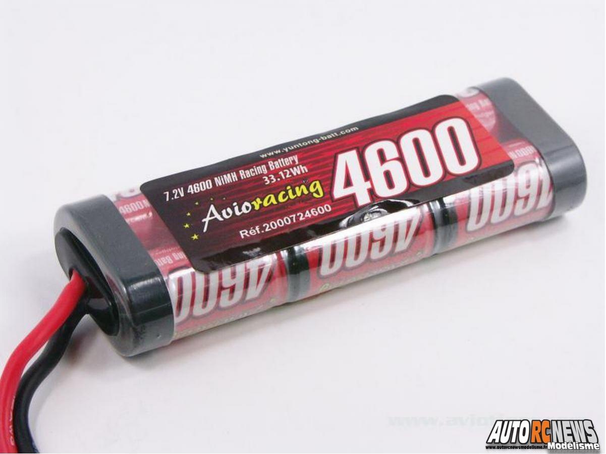 Avioracing Accus Nimh 7,2 volts. Accus pour le modélisme et en particulier pour les voitures radiocommandées électriques disponibles en 4 capacités sous les références 2000724600, 2000722200, 2000723000 et 2000723600. Avioracing Accus Nimh 7,2 volts. Accus pour le modélisme et en particulier pour les voitures radiocommandées électriques disponibles en 4 capacités sous les références 2000724600, 2000722200, 2000723000 et 2000723600.