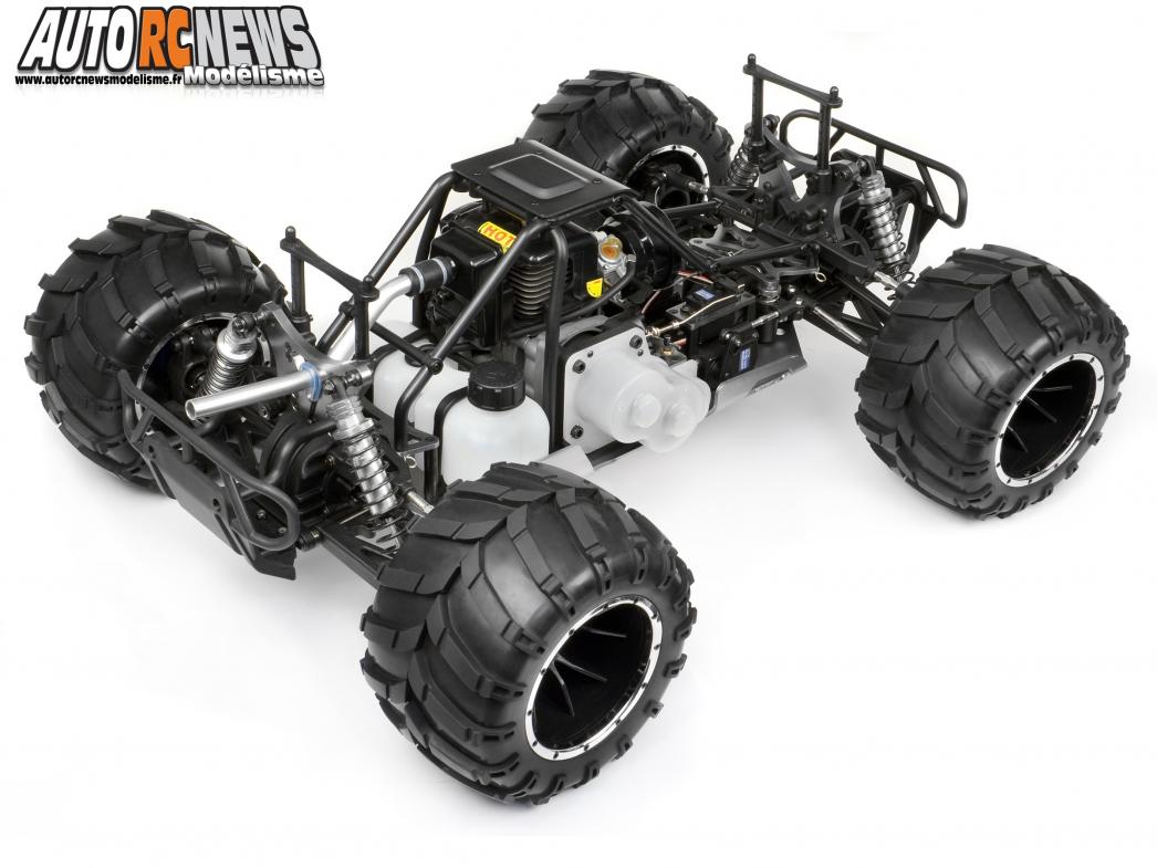 Maverick Blackout MT 1/5 RTR réference MV12404. voiture radiocommandée équipée d'un moteur à essence de 30 cm3. modélisme auto r/c.