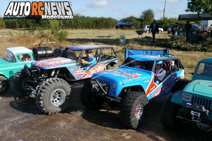 24 Heures de Chevannes. compétition de scale radiocommandés organisée les 14 et 15 septembre derniers sur le circuit éphémère de Chevannes. voitures radiocommandées électriques. modélisme auto r/c.