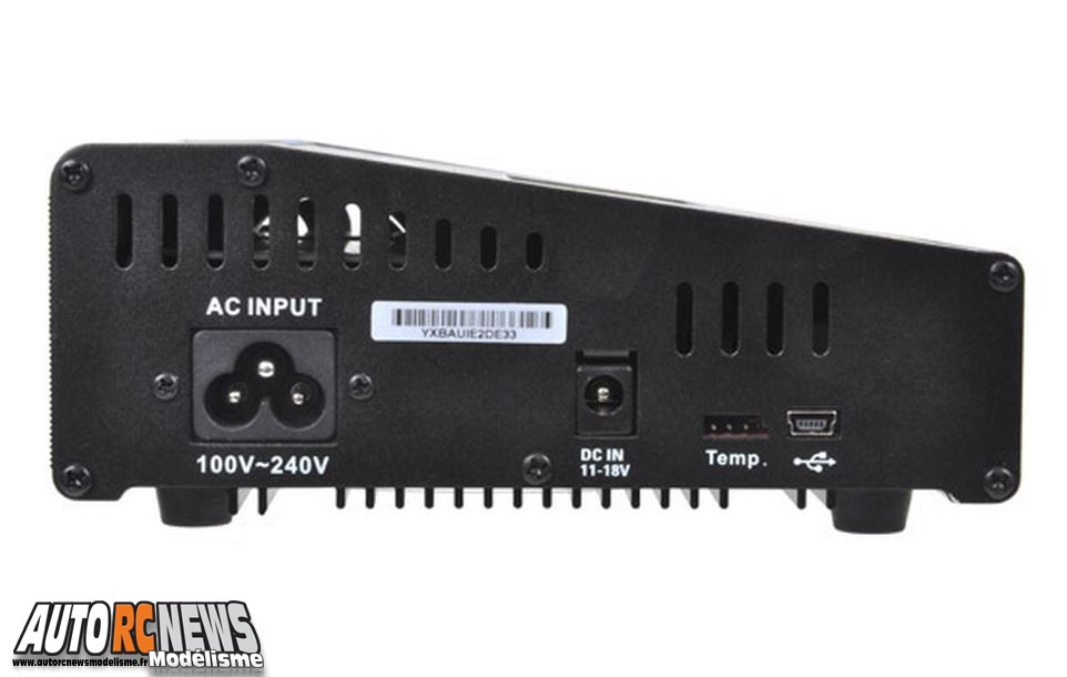 nouveau chargeur numérique T2M Wizard Touch pour recharger les accus Nicd,nimh,lipo,life, liion et plomb.chargeur pour le modélisme référence t1241.
