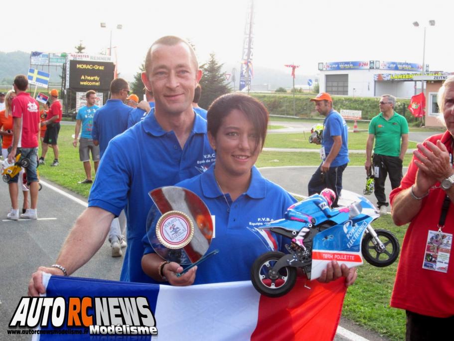 rc bike world championship kirchberg 2013. championnat du monde de motos radiocommandées en autriche à kirchberg sur la piste stöhr ring du club modell rennaut de graz. motos radiocommandées.modélisme motos r/c. corentin blaise remporte le championnat du monde 2013 de motos r/c en catégorie nitrobike