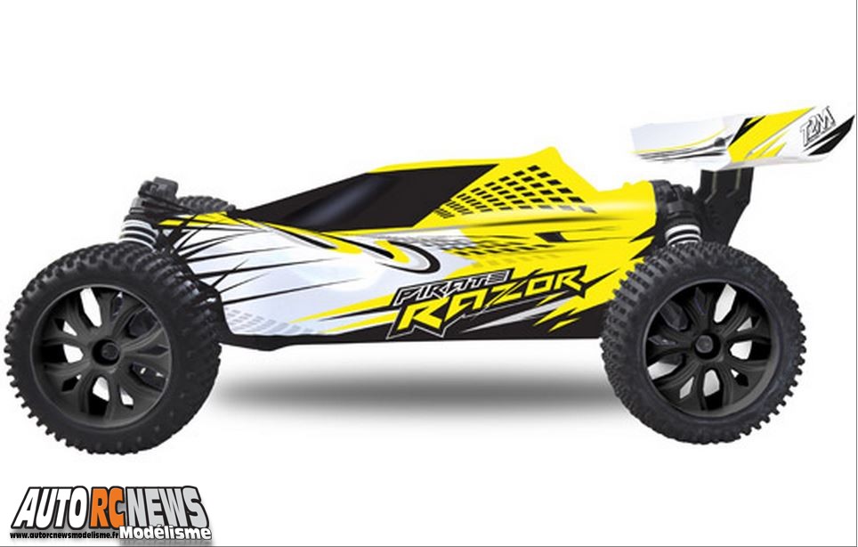 Pirate Razor t2M à l'échelle 1/10ème. voiture radiocommandée électrique réf : T4910. modélisme auto r/c. Pirate Razor t2M à l'échelle 1/10ème. voiture radiocommandée électrique réf : T4910. modélisme auto r/c.