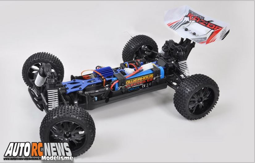 Pirate Razor t2M à l'échelle 1/10ème. voiture radiocommandée électrique réf : T4910. modélisme auto r/c.