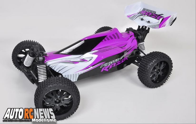 Pirate Razor t2M à l'échelle 1/10ème. voiture radiocommandée électrique réf : T4910. modélisme auto r/c.