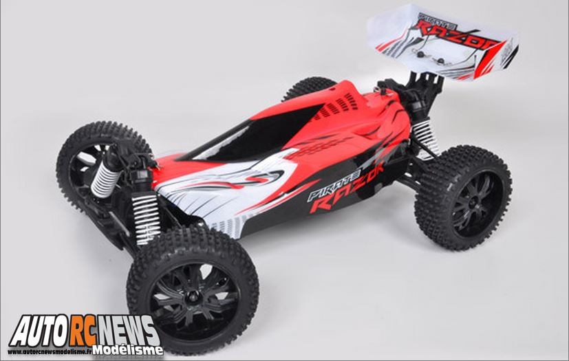 Pirate Razor t2M à l'échelle 1/10ème. voiture radiocommandée électrique réf : T4910. modélisme auto r/c.