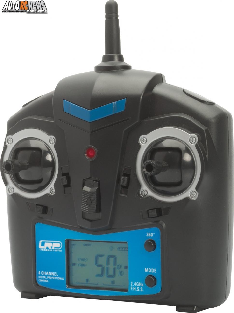 LRP Quadri H4 Gravit Micro 2.4G. quadricoptère de marque lrp. modélisme radiocommandé.