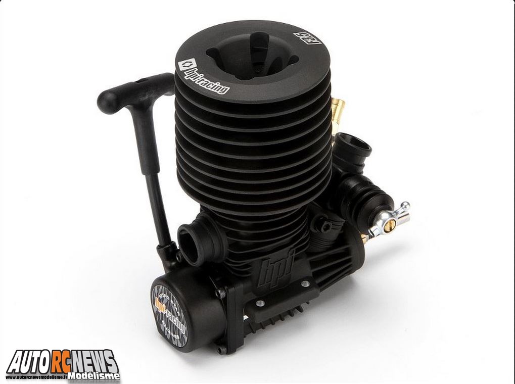 HPI Nitro Star F3.5 V2. nouveau moteur hpi nitro star F3.5 V2 pour les voitures radiocommandées thermiques TT à l'échelle 1/8ème. modélisme auto. réf : 111600