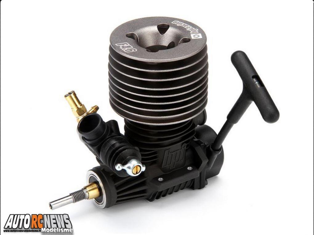HPI Nitro Star F4.6 V2. nouveau moteur hpi nitro star F4.6 V2 pour les voitures radiocommandées thermiques dont le savage HPI et tous les autres monster trucks R/C. modélisme auto.réf : 111595