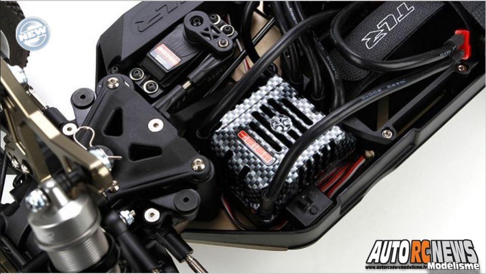 TLR 8ight-E 8 3.0 Brushless.nouvelle version team losi racing du 8ight électrique brushless. tt 1/8ème brushless radiocommandé de modélisme.
