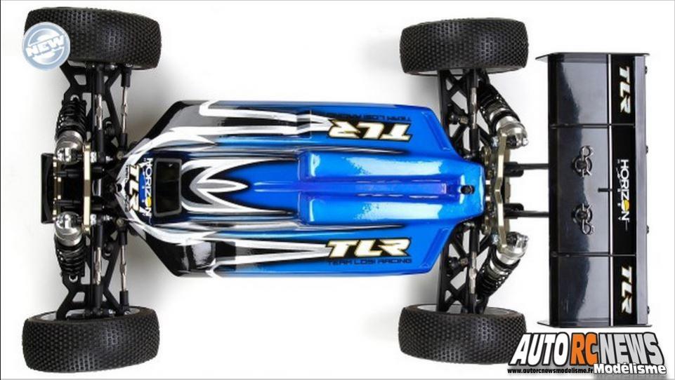 TLR 8ight-E 8 3.0 Brushless.nouvelle version team losi racing du 8ight électrique brushless. tt 1/8ème brushless radiocommandé de modélisme.