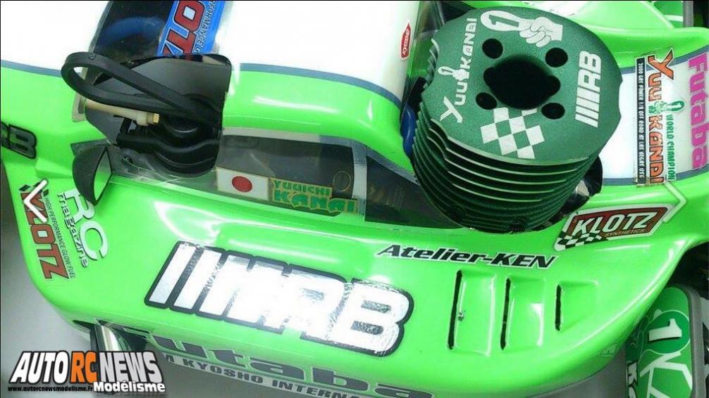 rb yuichi kanai limited edition. nouveau moteur de marque rb pour le modélisme en voiture radiocommandée. versiono limitée yuichi kanai réplica pour les voitures tt 1/8 thermiques.
