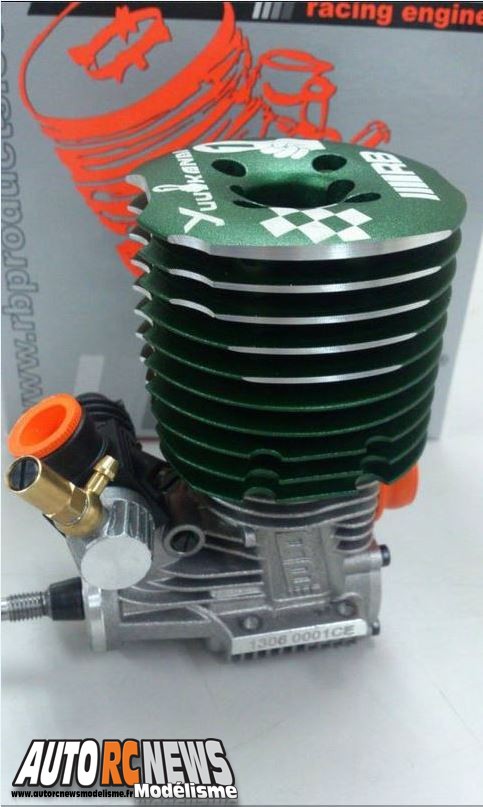 rb yuichi kanai limited edition. nouveau moteur de marque rb pour le modélisme en voiture radiocommandée. versiono limitée yuichi kanai réplica pour les voitures tt 1/8 thermiques.