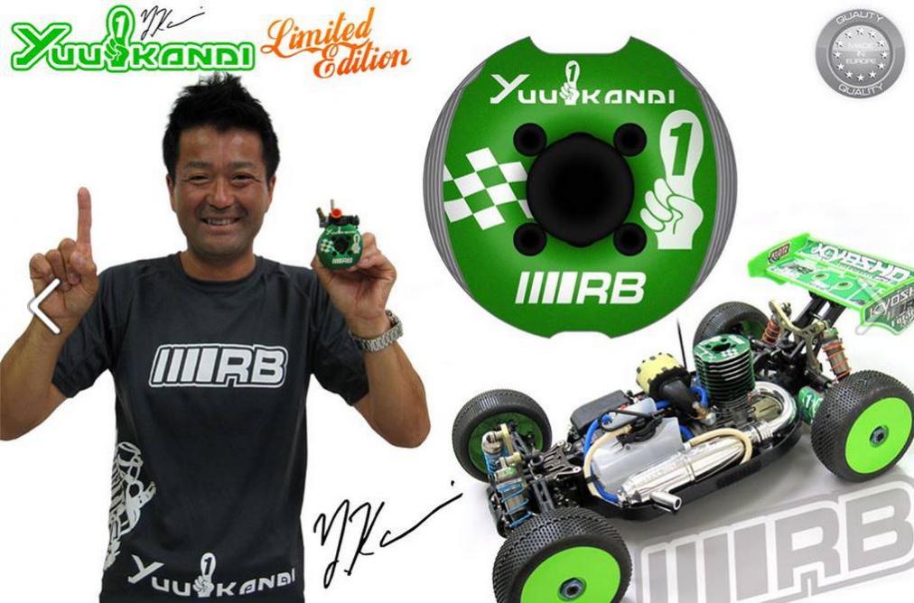 rb yuichi kanai limited edition. nouveau moteur de marque rb pour le modélisme en voiture radiocommandée. versiono limitée yuichi kanai réplica pour les voitures tt 1/8 thermiques.