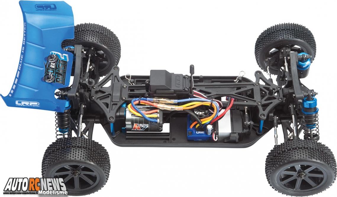 LRP S10 Blast BX2 Brushless. nouvelle version brushless avec moteur lrp vektor k7 de 4300 Kv. voiture 4 wd de modélisme radiocommandée. lrp électronic,lrp r/c.