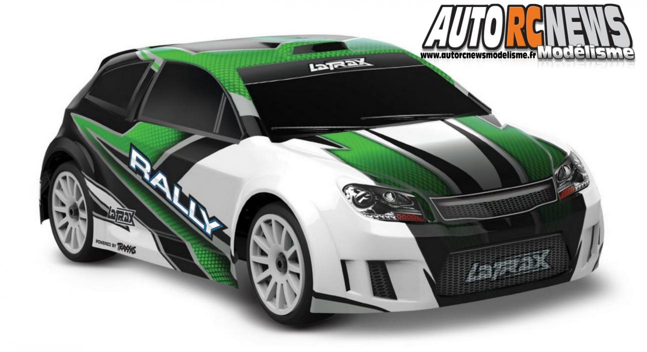 Traxxas LaTrax Rally. nouvelle voiture traxxas de modélisme radiocommandée. voiture à l'échelle 1/18ème avec moteur électrique 370 et accus Ni-Mh. livrée rtr prête à rouler.