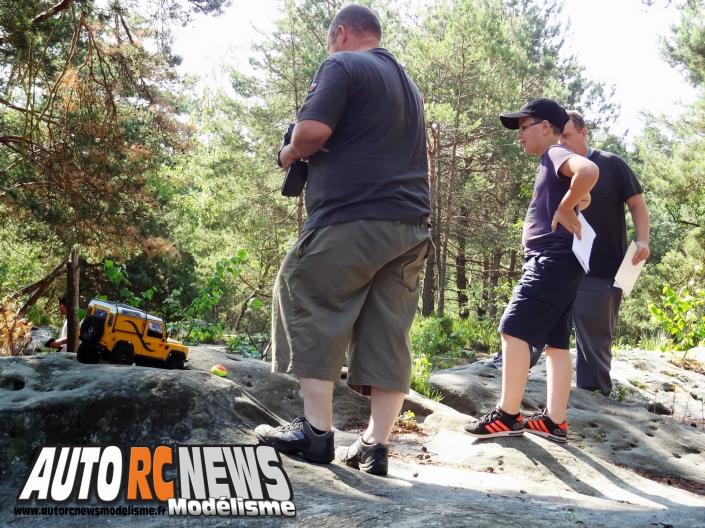 Driver Challenge SRCC Franchard. course de modélisme radiocommandé. scale,crawler.