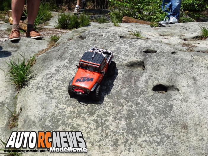 Driver Challenge SRCC Franchard. course de modélisme radiocommandé. scale,crawler.