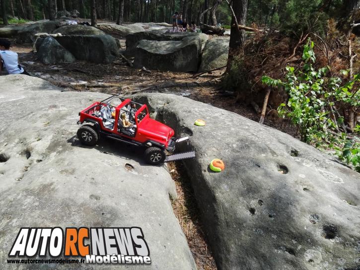 Driver Challenge SRCC Franchard. course de modélisme radiocommandé. scale,crawler.