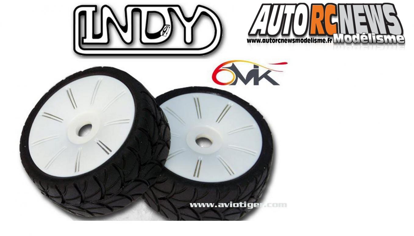 Pneus Indy 6Mik Rallygame à l'échelle 1/8ème. pneus en caoutchouc pour le modélisme auto radiocommandé. disponibles chez avio et tiger en trois duretés de gomme. Pneus Indy 6Mik Rallygame à l'échelle 1/8ème. pneus en caoutchouc pour le modélisme auto radiocommandé. disponibles chez avio et tiger en trois duretés de gomme.