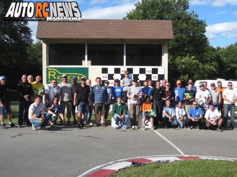 3ème manche de CF moto à Lentilly. course de modélisme de motos radiocommandées, championnat de france sur la piste du RCCL.