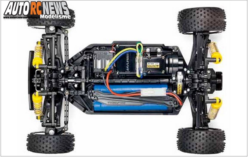 Tamiya Neo Scorcher TT02B. voiture électrique pour le modélisme auto radiocommandé.