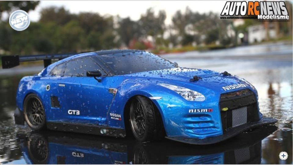 Vaterra Nissan GT-R Nismo GT3. voiture électrique de modélisme radiocommandé.