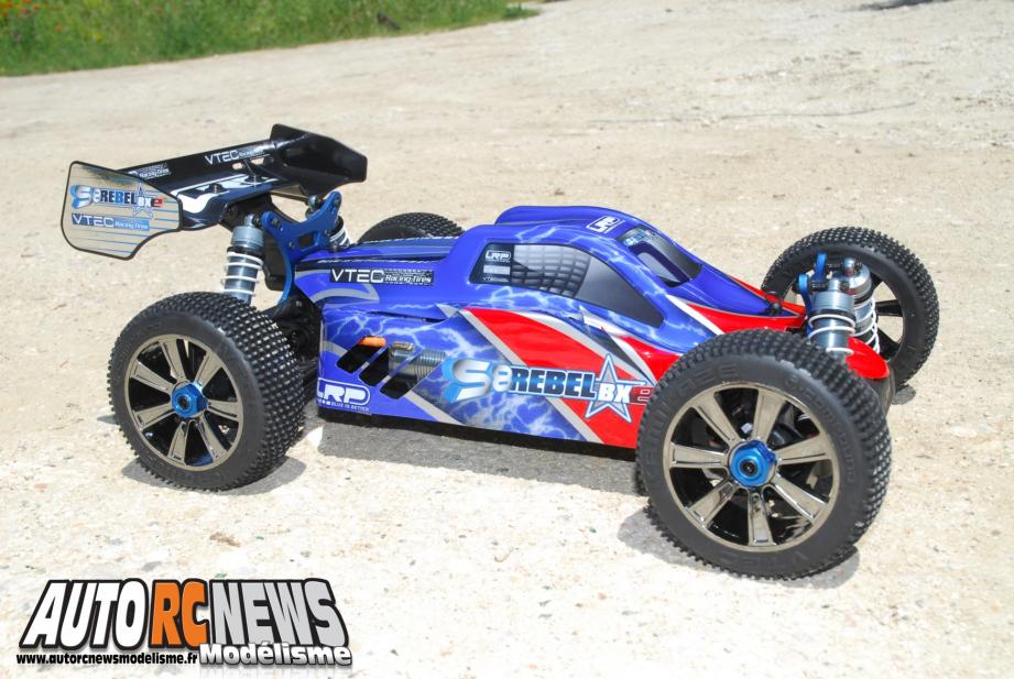 LRP S8 Rebel BXe 2.4 Ghz RTR. nouveau rebel S8 BXe signé lrp. Voiture de modélisme radiocommandé RTR à l'échelle 1/8ème propulsée par un moteur électrique brushless.