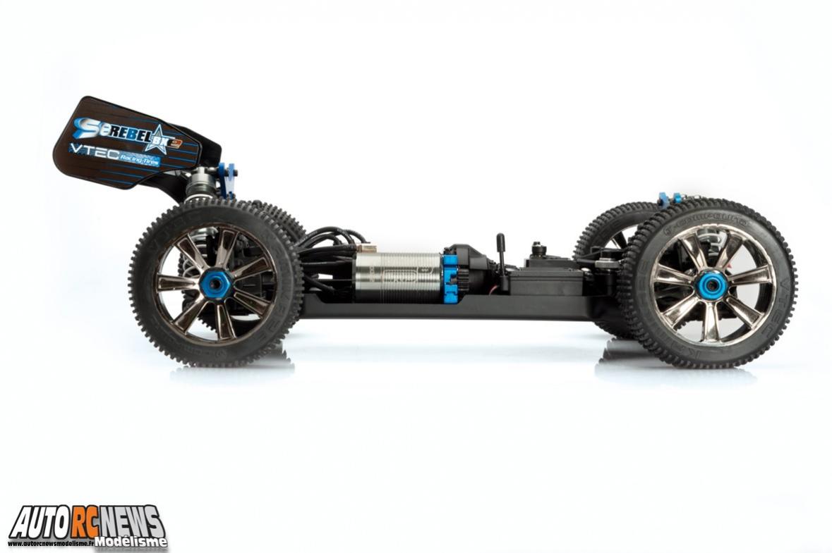 LRP S8 Rebel BXe 2.4 Ghz RTR nouveau rebel S8 BXe signé lrp. Voiture de modélisme radiocommandé RTR à l'échelle 1/8ème propulsée par un moteur électrique brushless.