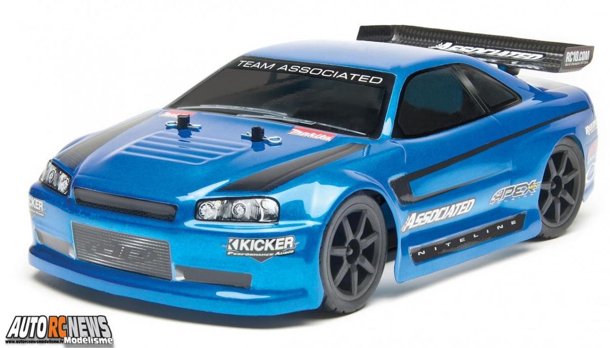 Associated Qualifier Series APEX Mini Touring nouvelle série apex mini touring signée associated pour le modélisme auto radiocommandé. voiture électrique livrée rtr.