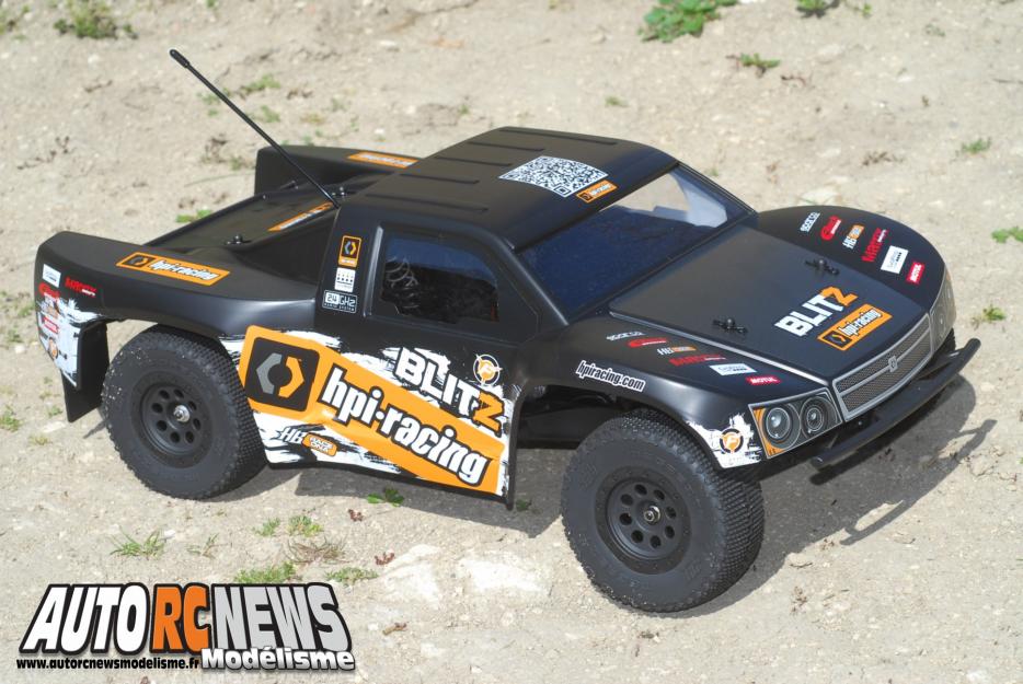 HPI Blitz Flux RTR nouvelle version électrique blitz flux rtr de chez HPI à l'échelle 1/10ème. Short Course de loisir.