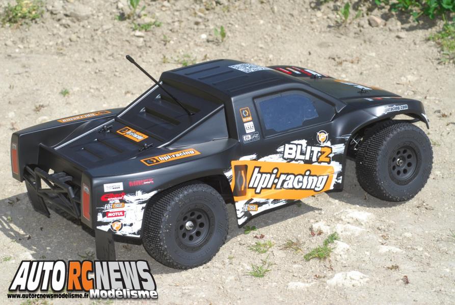 HPI Blitz Flux RTR nouvelle version électrique blitz flux rtr de chez HPI à l'échelle 1/10ème. Short Course de loisir.