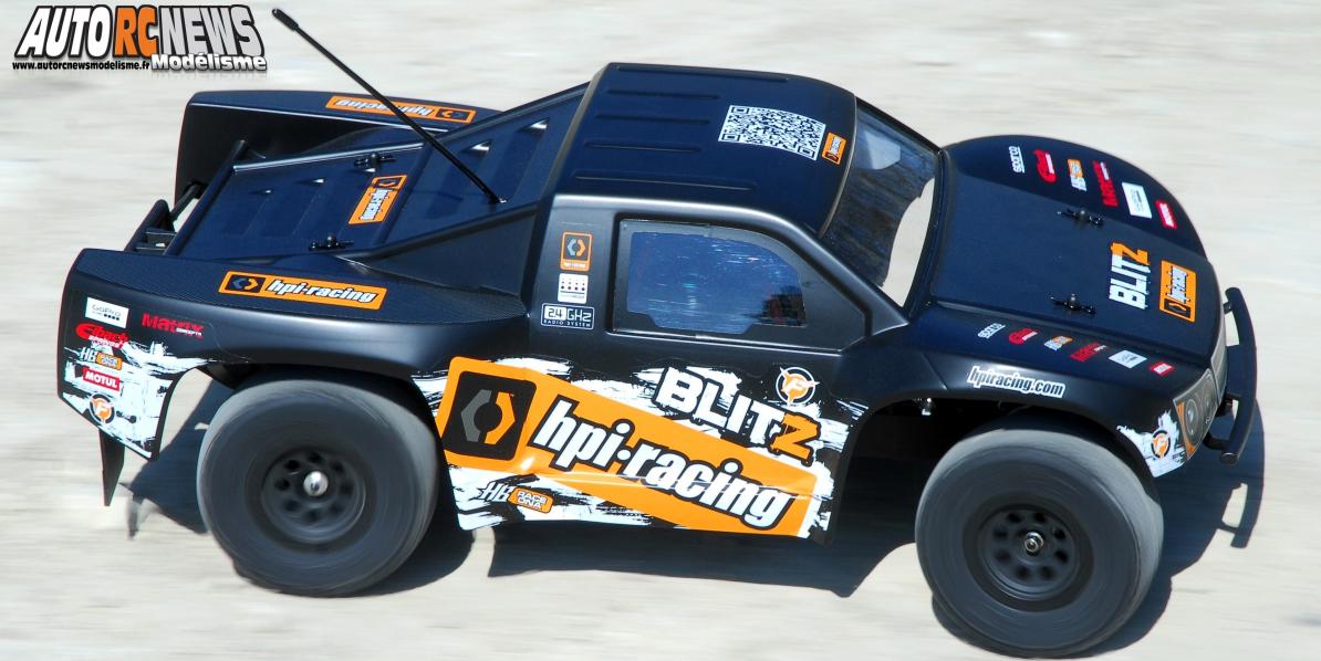 HPI Blitz Flux RTR nouvelle version électrique blitz flux rtr de chez HPI à l'échelle 1/10ème. Short Course de loisir.