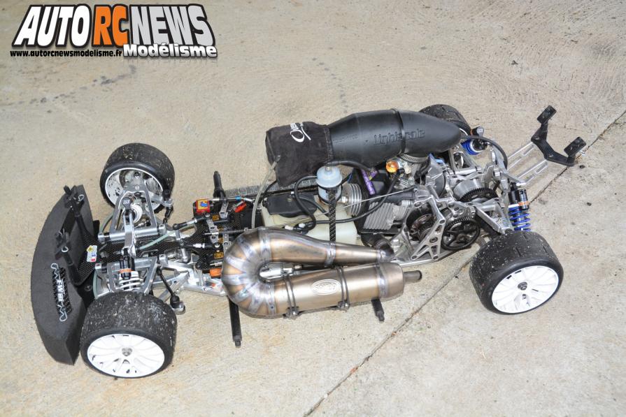 La Mecatech FW01 de Mathieu Brière qui roule avec une préparation hobbycenter.