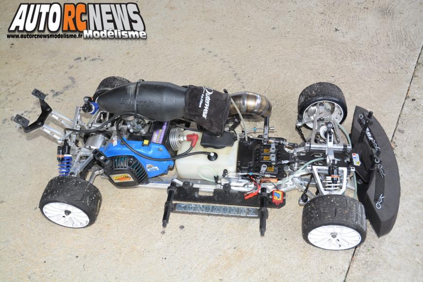 La Mecatech FW01 de Mathieu Brière qui roule avec une préparation hobbycenter.